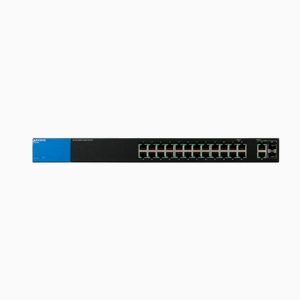 linksys-switch-24-port-gigabit-smart-managed-2x-gigabit-sfp-rj45-combo-lgs326 Technopedia Egypt