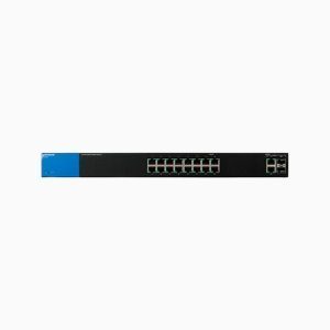 linksys-switch-16-port-gigabit-smart-managed-2x-gigabit-sfp-rj45-combo-ports-lgs318 Technopedia Egypt