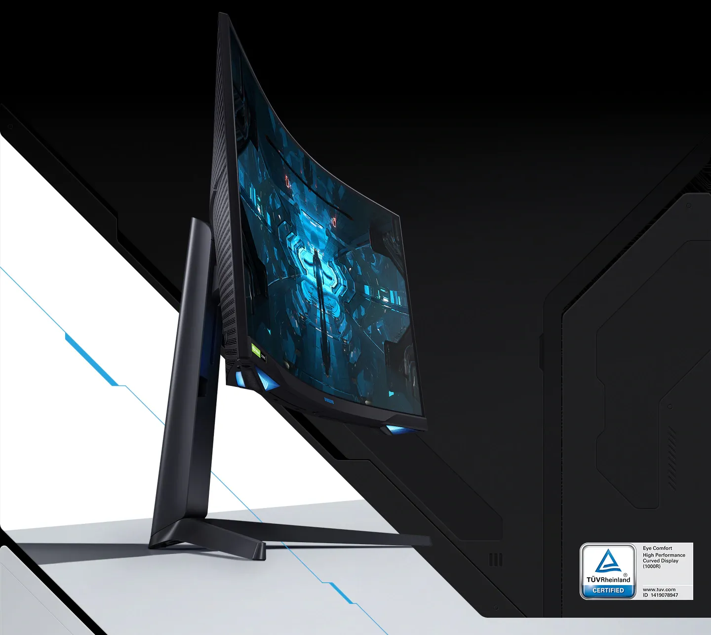 samsung-27-inch-odyssey-g7-gaming-monitor-curved-qled-lc-g75tqsmxzn Technopedia Egypt